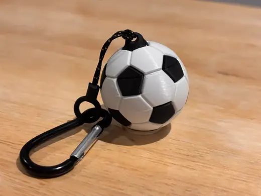 Football / Soccer Ball Keychain