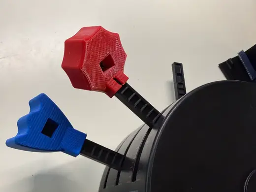 Saitek/Logitech Angled Prop and Mixture knobs