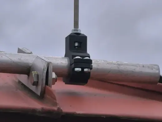 Pipe Clamp Mount for Wind Spinner M8 Thread