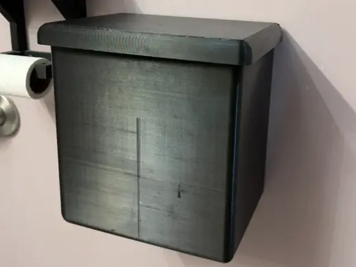 Wall mounted small trash can