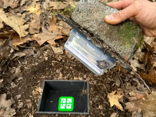 Geocache under the ground