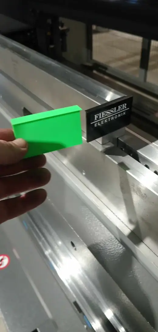 Fiessler Elektronik brake press die gauge for safety eyes