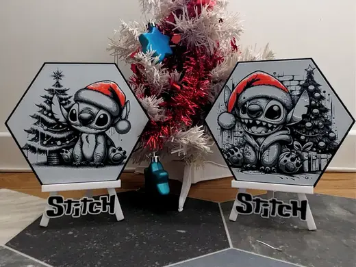 Christmas STITCH Hex Hueforge