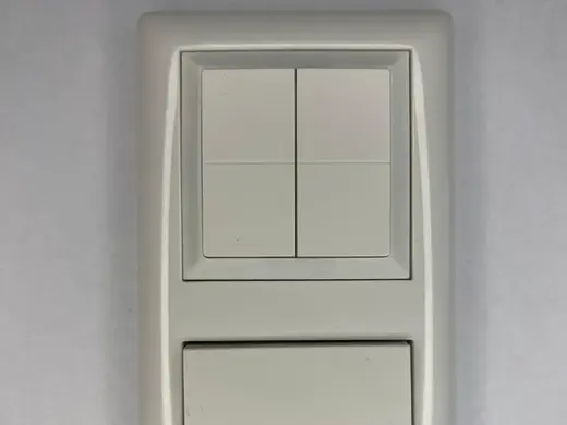 Shelly blu wall switch 4 Adapter Für Gira Modele