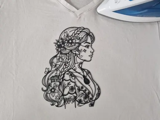 T-shirt print girl
