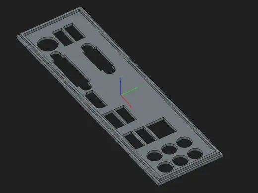 GA-Z170-D3H & GA-Z170-HD3 backplate