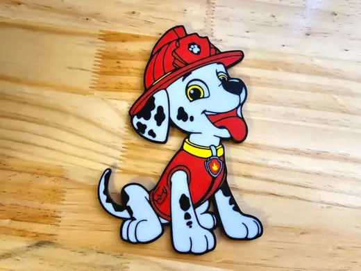 Marshall Paw Patrol Color