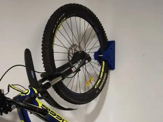 bike holder on the wall