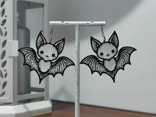 Aretes Kawaii Bats