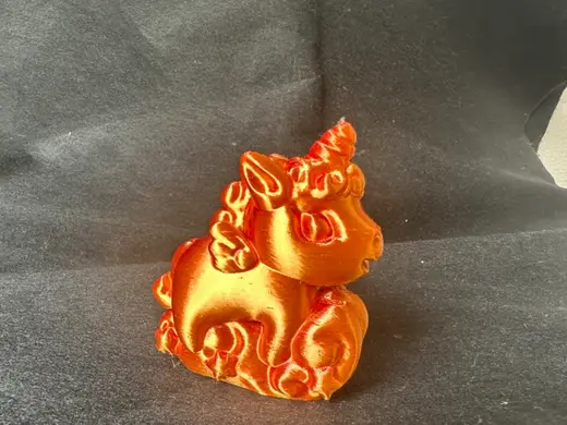 飞驰的独角兽小马摆件