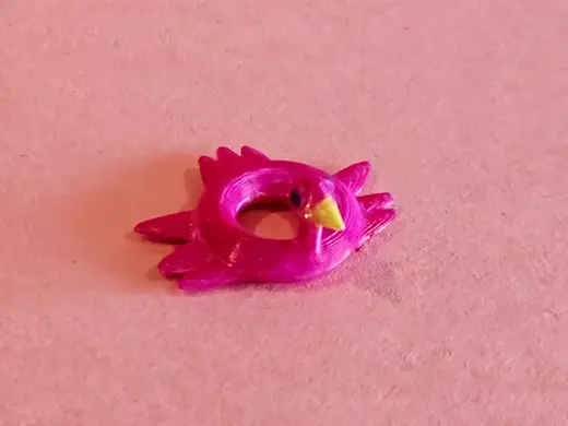 flamingo floatie (test print)