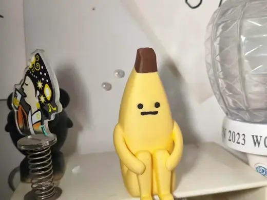 忧郁香蕉君 约7cm
