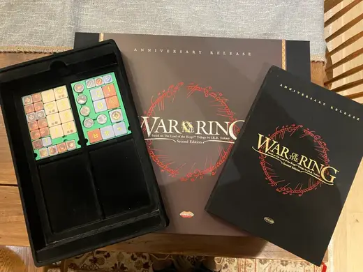 War of the Ring AE Boardgame Insert + LoME + KoME