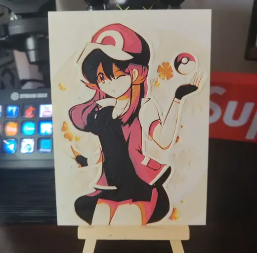 Hueforge Manga Hilda 5 couleurs