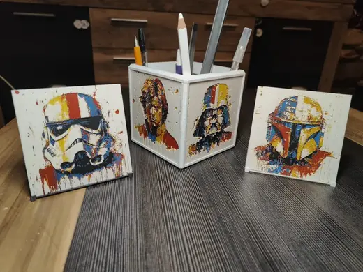 Star Wars Hueforge Set for cP3D's Framebox