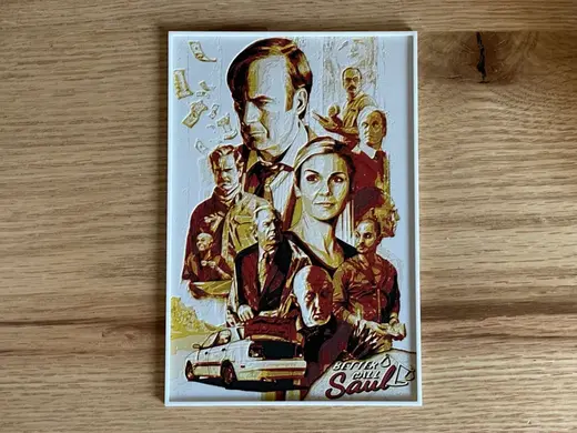 Better Call Saul (2015) Hueforge Series Poster