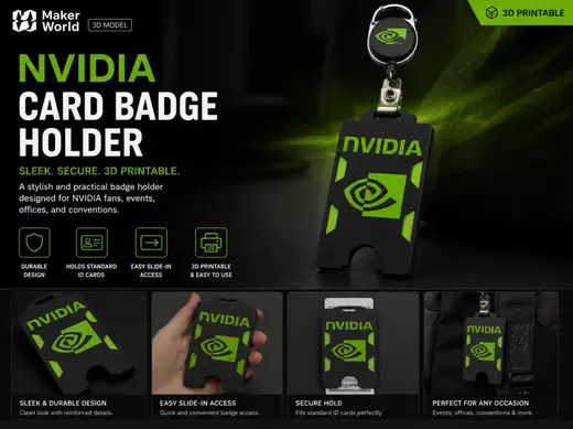 NV employee badge carrier