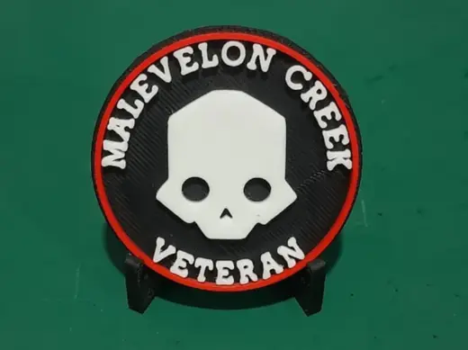 Helldivers 2 Malevelon Creek Veteran Badge