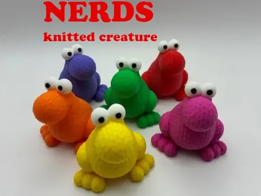 Knitted Nerds Creature (No AMS needed)