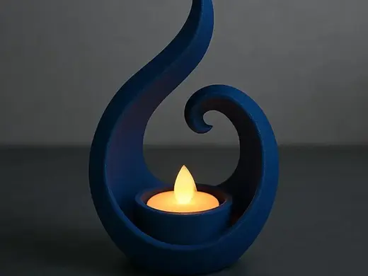 Water Element LED Tealight Holder