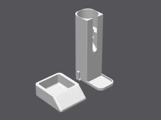 Hamster Food Bowl and Water Tower