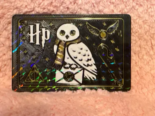 Harry Potter Owl Credit Card Cover Tap and Pay