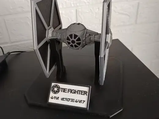 Stand For Tie Fighter Kit Model From Jarizar