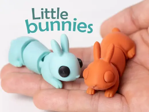 Flexi little bunnies (no AMS needed)