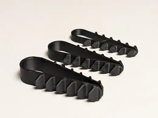 Strong 3D printed Cable Clip Dowel