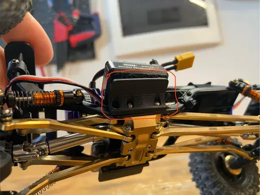 axial scx24 esc receiver mount original frame