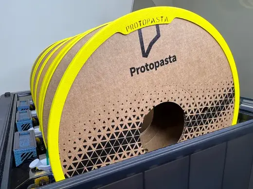 PROTOPASTA 199mm Bambu Lab AMS Cardboard Spool Adapter Ring