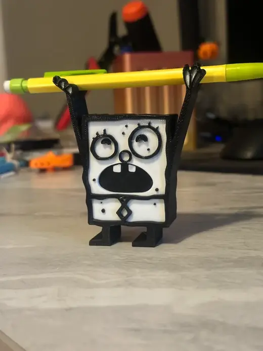 doodle bob style pen holder
