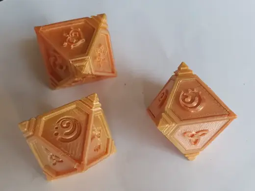 Genshin Impact Dice - TCG Genius Invokation