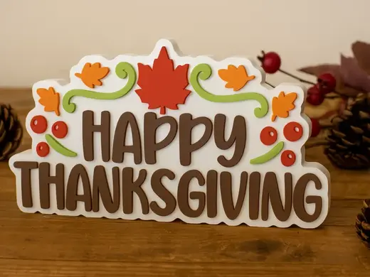 Happy Thanksgiving Sign