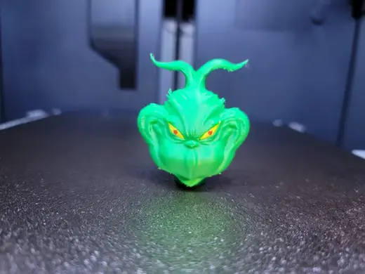 Grinch head from 1966 cartoon