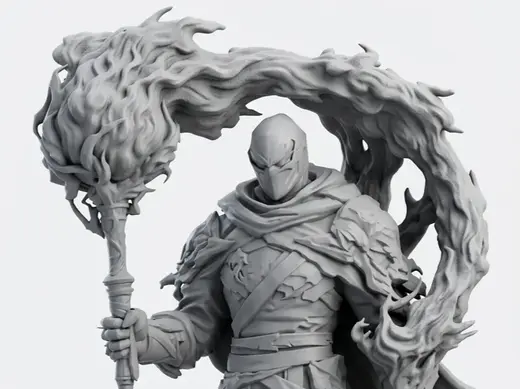 Kael Ashvorn - Wizard/Warlock Fire Caster