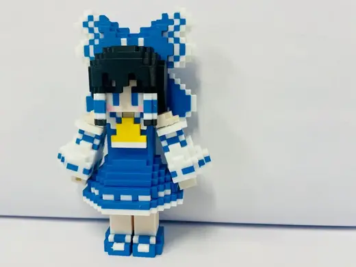Touhou Projectn blue Reimu MC style