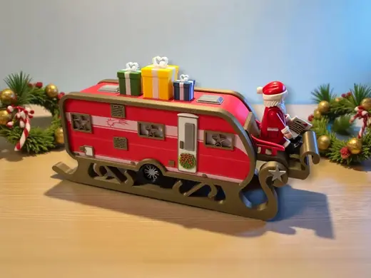 Santa’s Holiday Camper – Hobby Deluxe 545 KMF