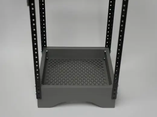 10 inch mini rack raised vented base