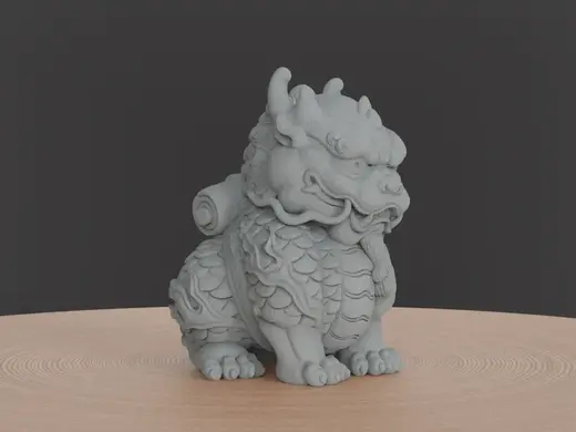 背书麒麟