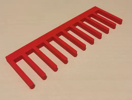 Wide Tooth Hair Comb (for wet hair)