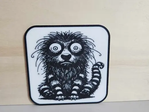 Coaster - funny and quirky animal