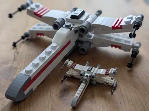 Brickbuild Star Wars X-Wing Starfighter 3x bigger