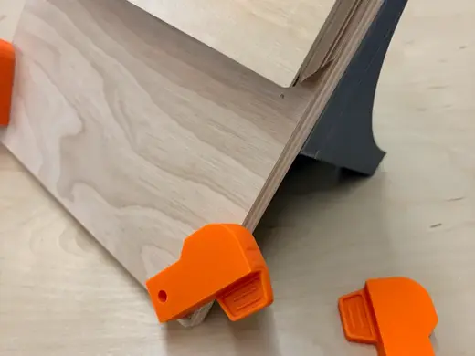 Safety lock for French cleat wall storage systems