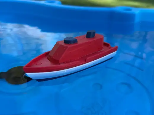 Unsinkable Toy Cruise Ships for Water Table & Bath