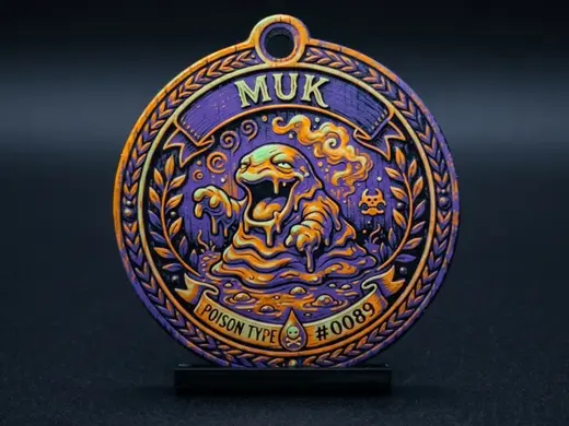 Muk #0089 - Pokemon Ornament