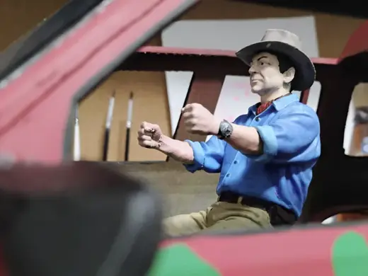 Dr. Alan Grant from Jurassic Park Driver model