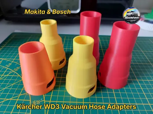 Kärcher WD3 Vacuum Hose Adapters for Makita&Bosch