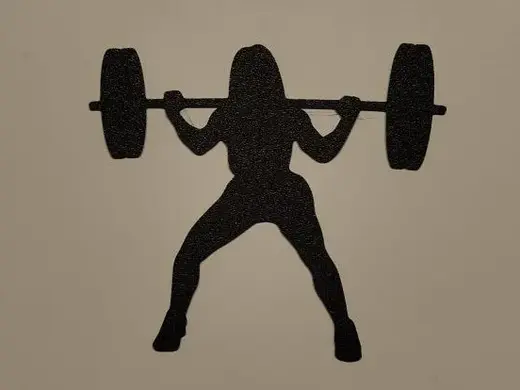 woman power lifter