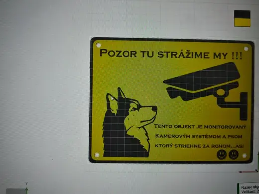Pozor pes a kamerový systém